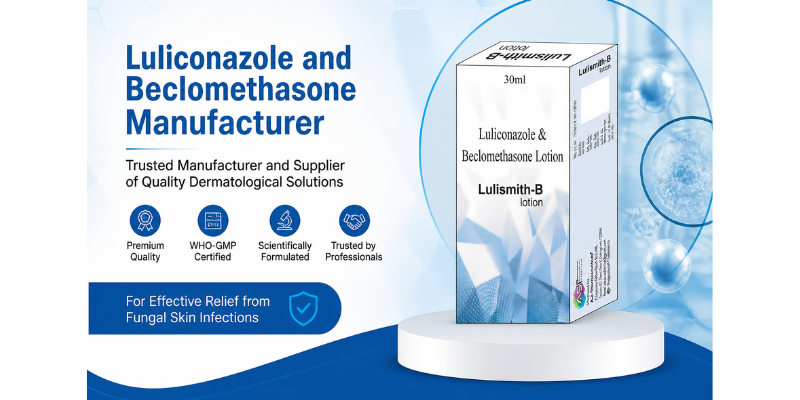 Luliconazole and Beclomethasone cream manufacturer in India by A.S. Lifesciences for antifungal and anti-inflammatory skin treatment