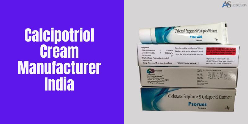 Calcipotriol Cream Manufacturer India – A.S. Lifesciences third party dermatology cream manufacturing facility