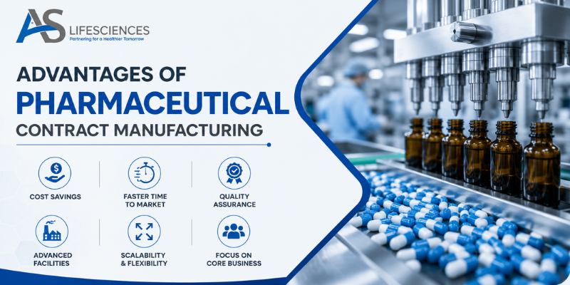 Advantages of Pharmaceutical Contract Manufacturing